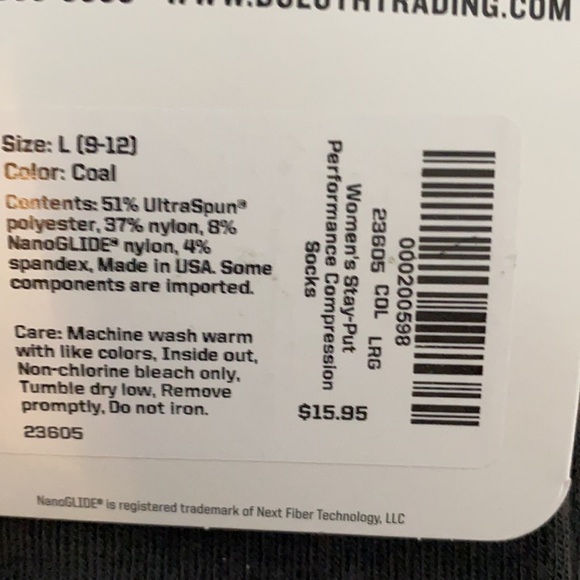 Duluth Trading Compression socks - Picture 4 of 4